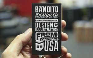Play with Fonts - business card examples for finance professionals