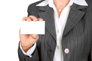 business card examples for finance professionals
