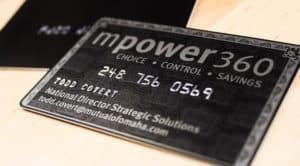 credit card business card - business card examples for finance professionals