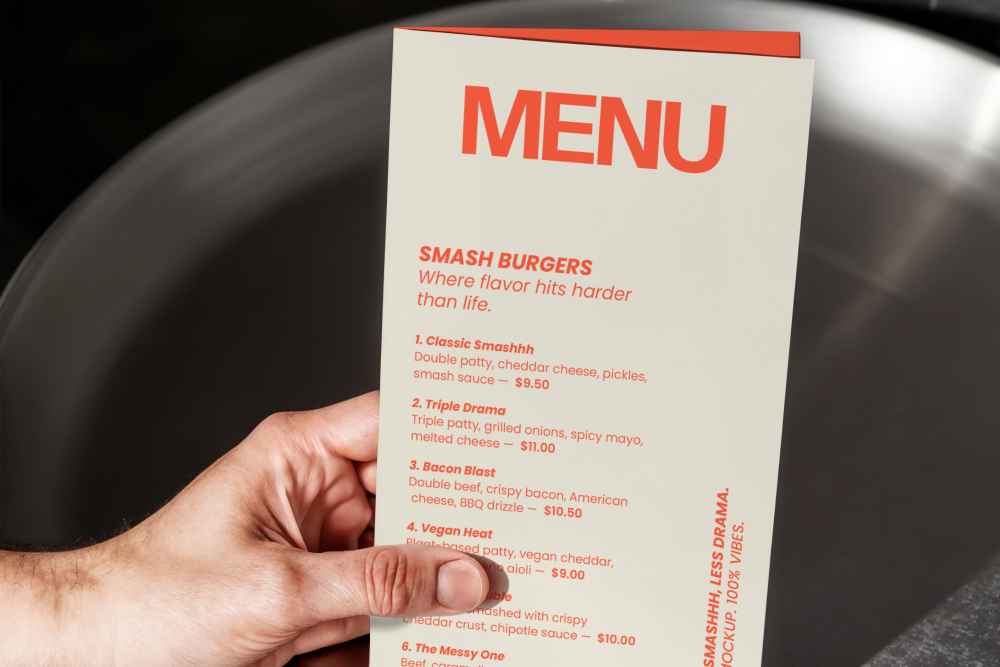 Take Out Menu Printing: What You Need to Know