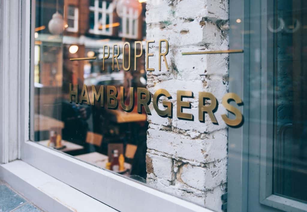 window clings for business