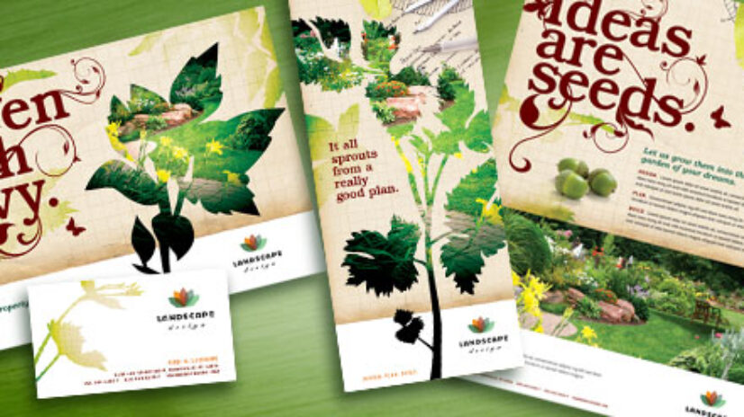 landscaping business graphic design