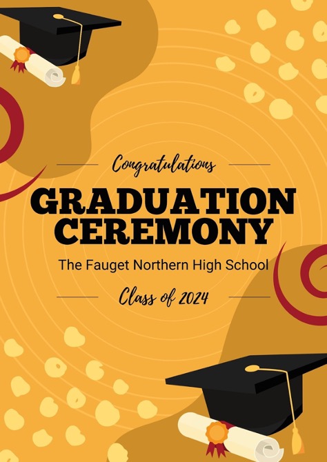 Graduation Ceremony Program Printing Design The Print Authority